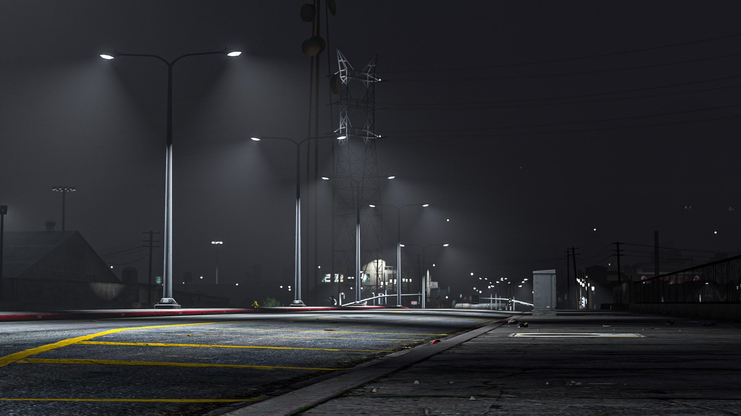 GTA 5 RP моды: ☆ Streetlights 2.0 | Белые